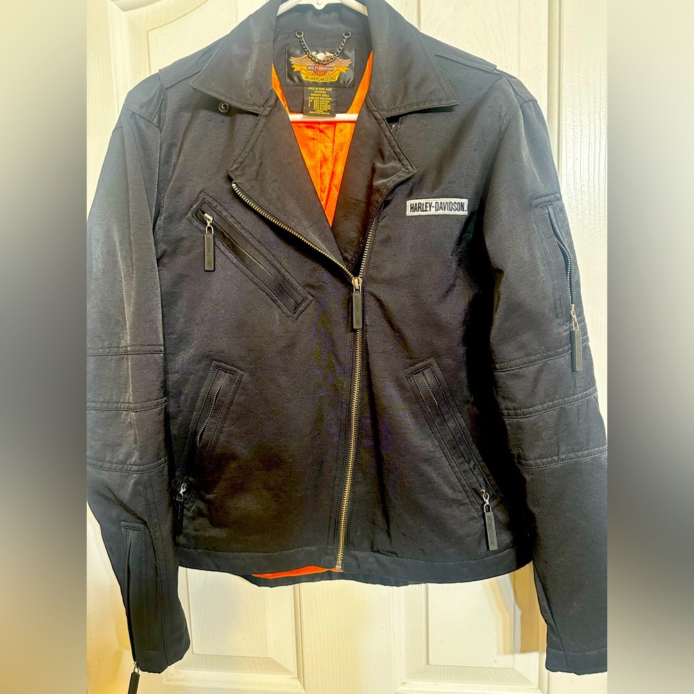 Harley Davidson Black jacket-small